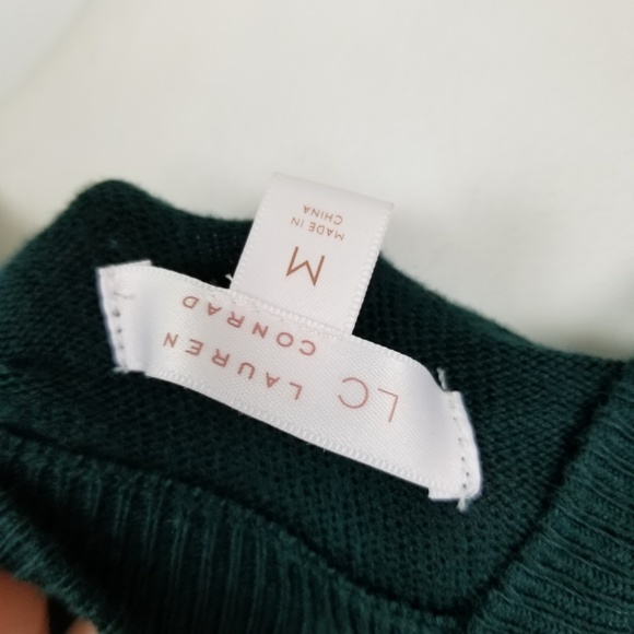 *SOLD* Lauren Conrad Lace Trim Bell Sleeve Sweater - Picture 6 of 7